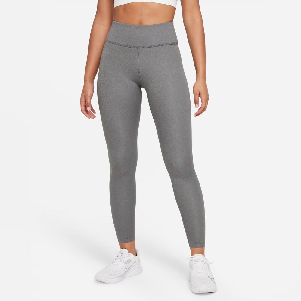 NWOT Nike One - Mid/High Rise Leggings - Iron Grey/Heather/(Black) - XS